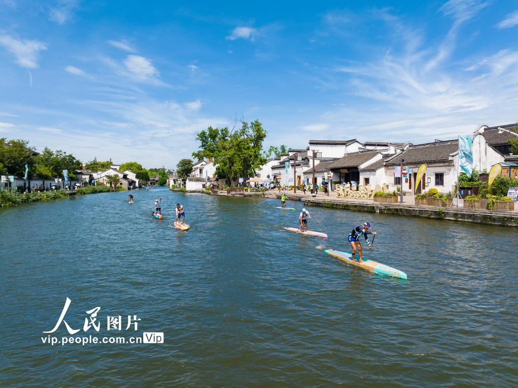 第七屆南潯古鎮槳板公開賽在浙江湖州舉行【4】