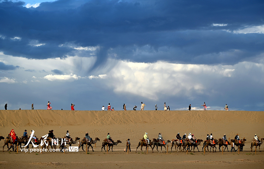 甘肅敦煌:大漠云景如畫迎客來【7】