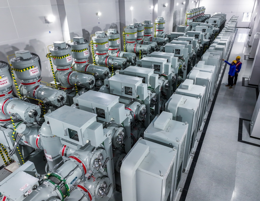 浙江舟山：跨海聯網輸變電工程投運