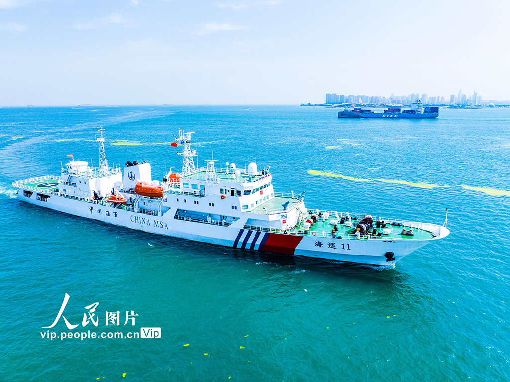 山東海事局開展北方海區巡航執法【2】