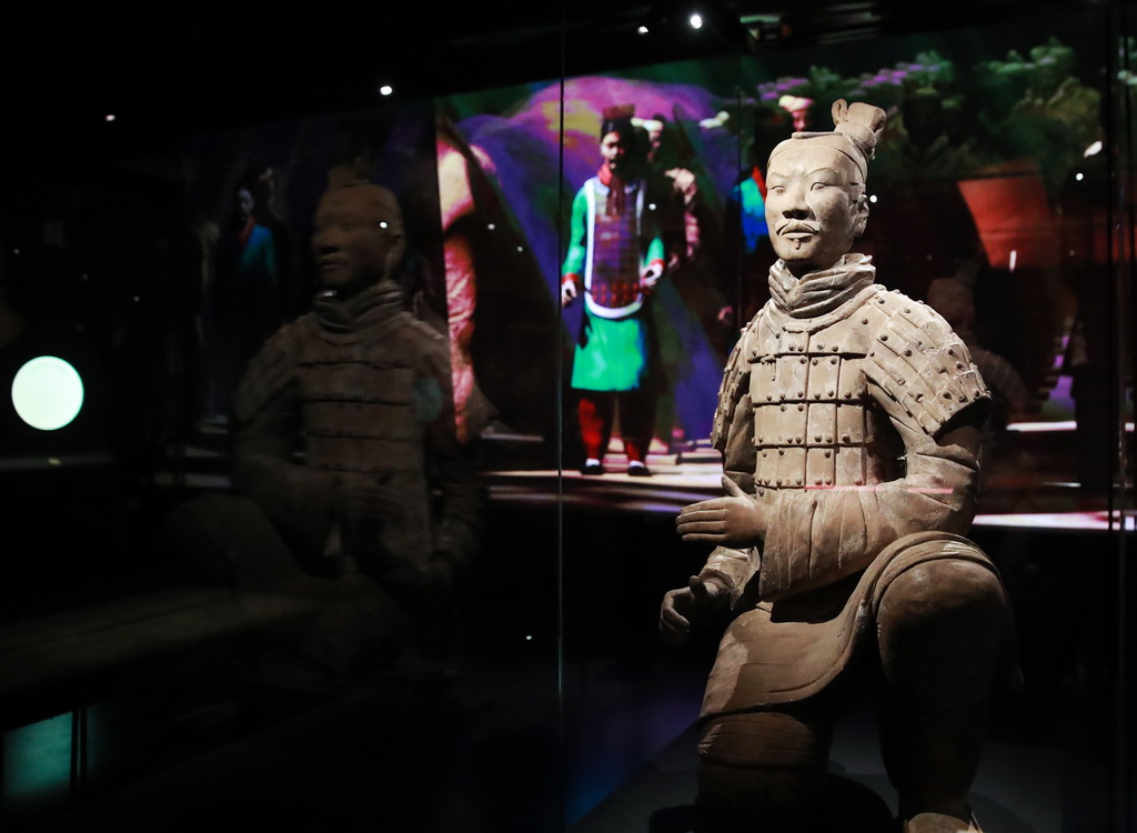 這是6月25日在澳大利亞珀斯西澳博物館拍攝的展品。