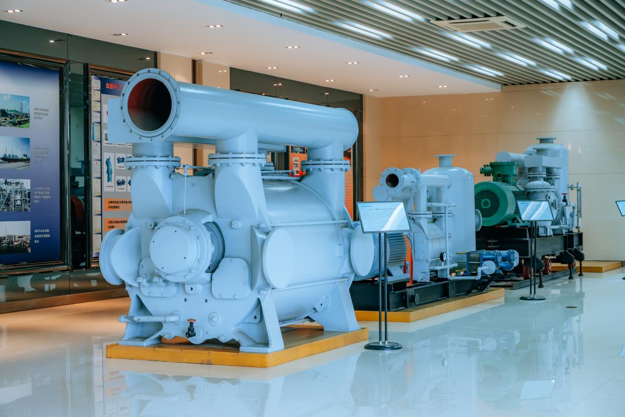 武漢特種工業泵廠有限公司展廳。邱活攝