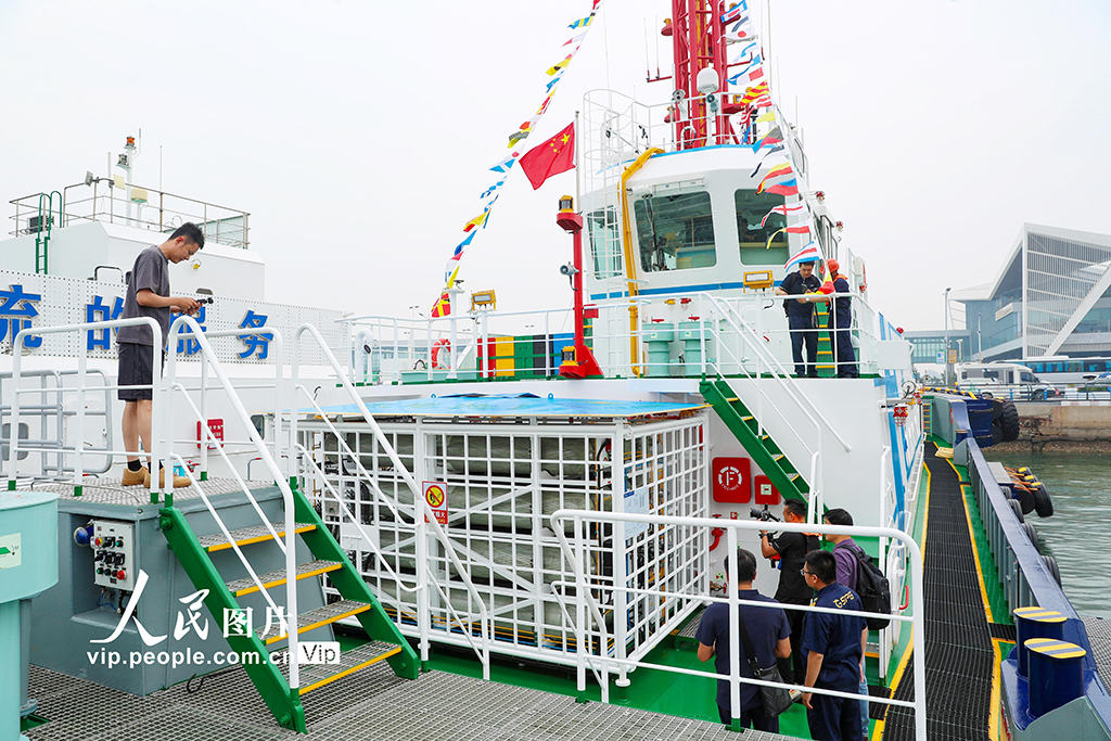 山東青島：全國首艘氫電拖輪投用【6】
