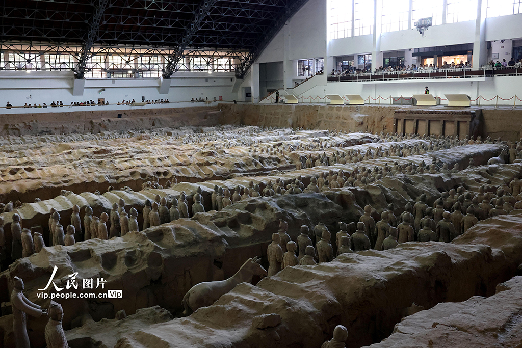 陜西西安：走近兵馬俑 感受文物魅力【6】