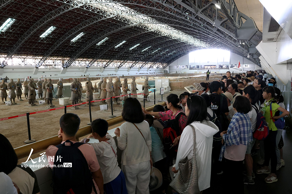 陜西西安：走近兵馬俑 感受文物魅力【7】