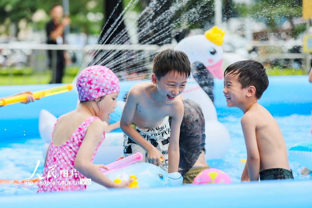 廣西賀州：夏日戲水享清涼【2】