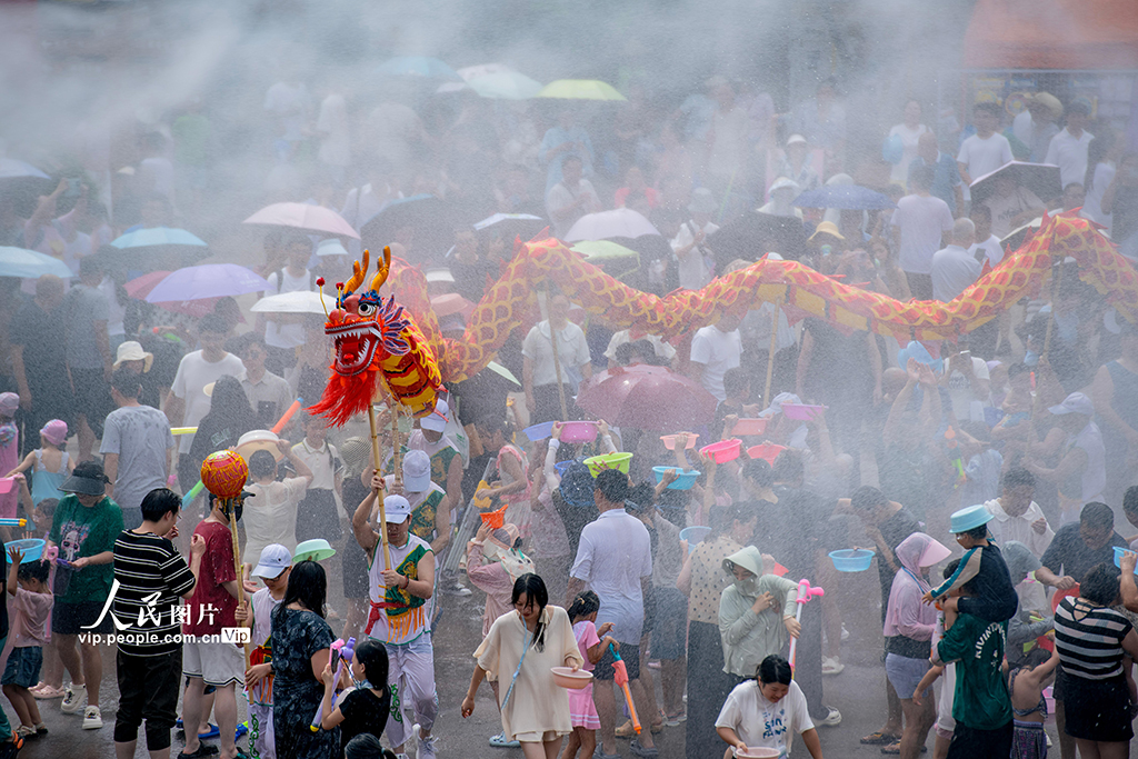 四川成都:洛帶古鎮第25屆客家水龍季啟幕【4】