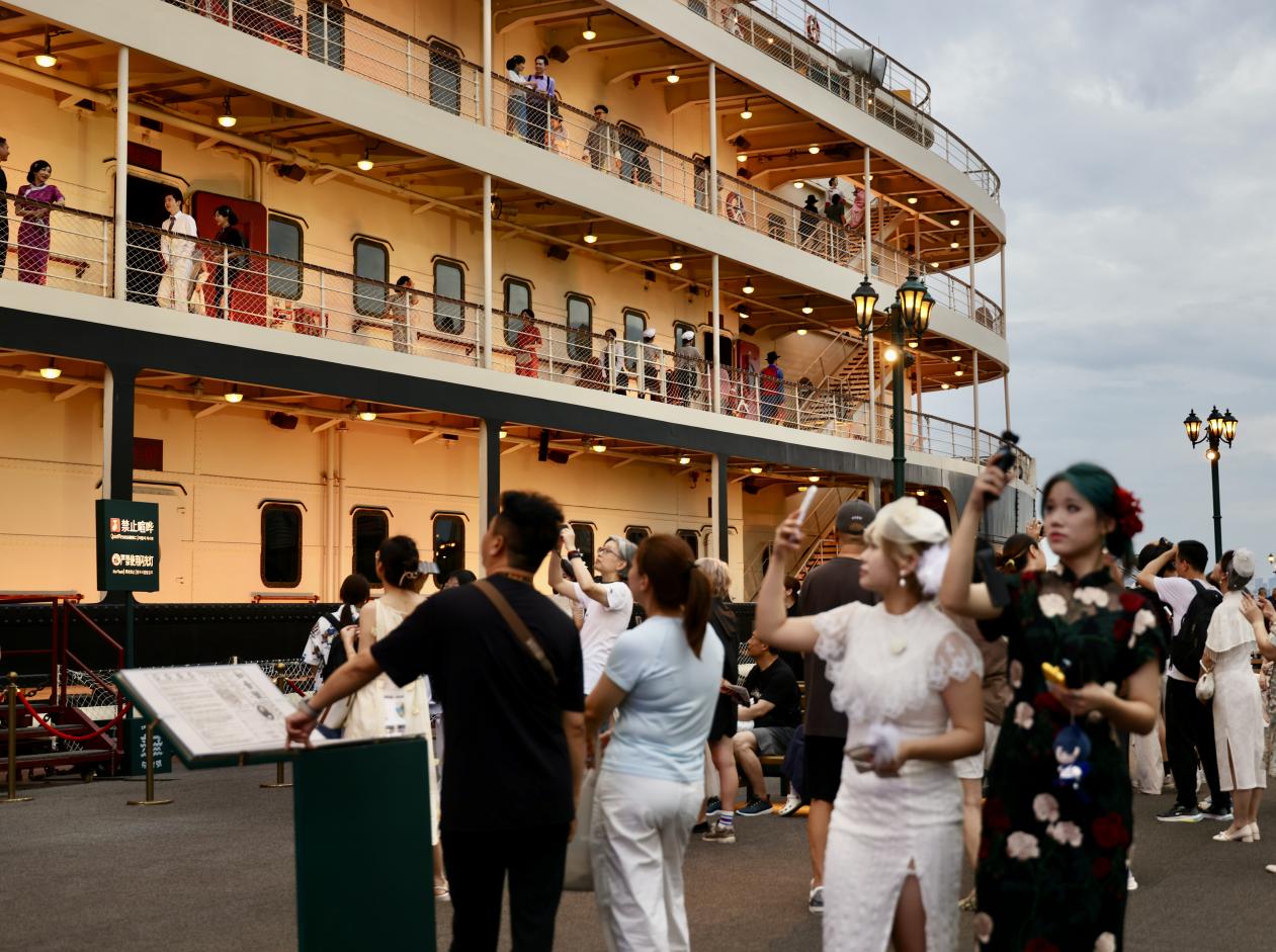 武漢“知音號”。蔣雨師攝