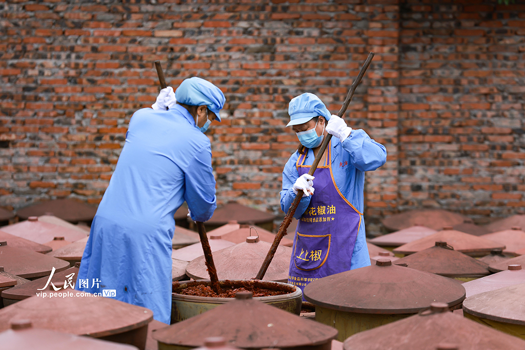 四川遂寧：傳統古法釀豆瓣醬【3】