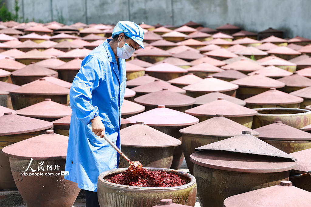 四川遂寧:傳統古法釀豆瓣醬【6】