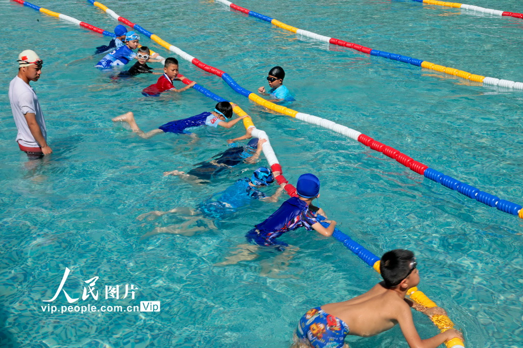 江西泰和：暑假學游泳【3】