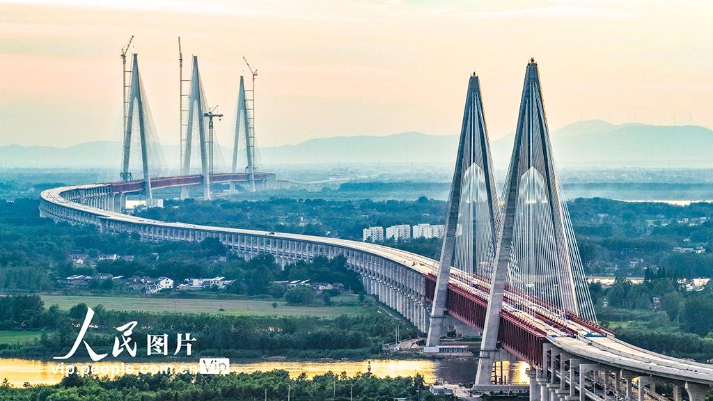 馬鞍山長江公鐵大橋建設加緊推進【3】