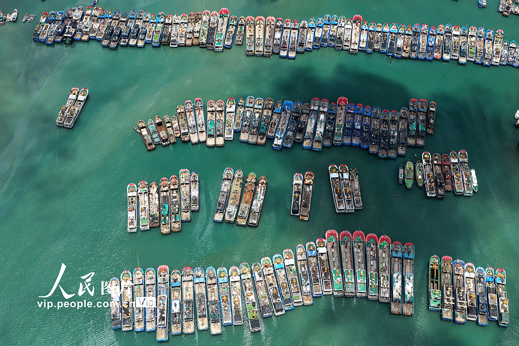 福建福州:漁船回港躲避臺風【4】