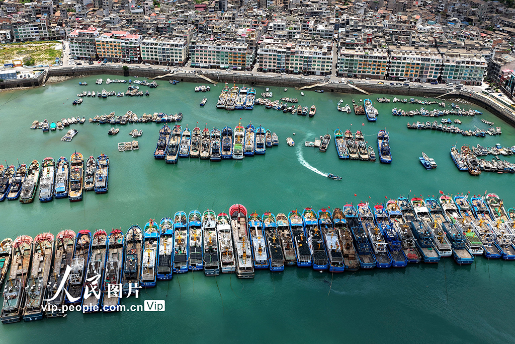 福建福州:漁船回港躲避臺風【5】