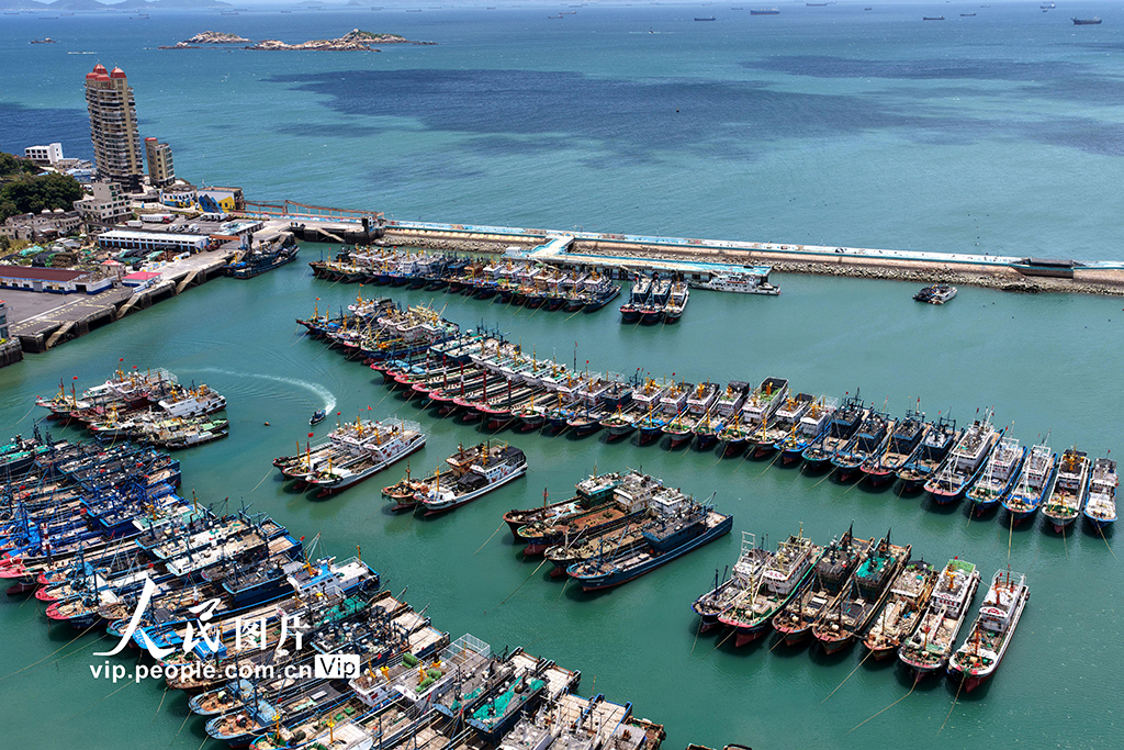 福建福州:漁船回港躲避臺風【6】