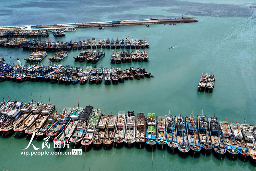 福建福州:漁船回港躲避臺風【7】