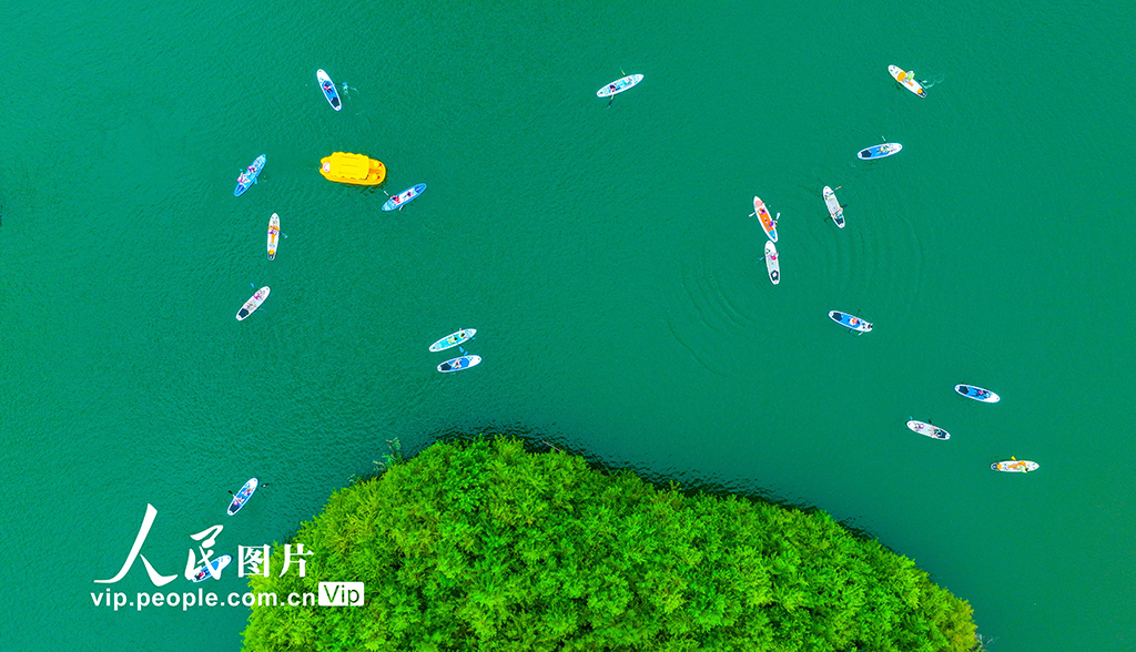 浙江淳安：夏日玩轉水上娛樂項目【3】