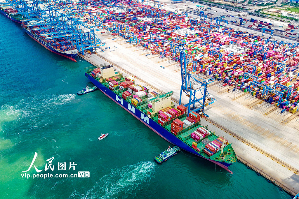 山東港口青島港2025年上半年新增航線11條【9】