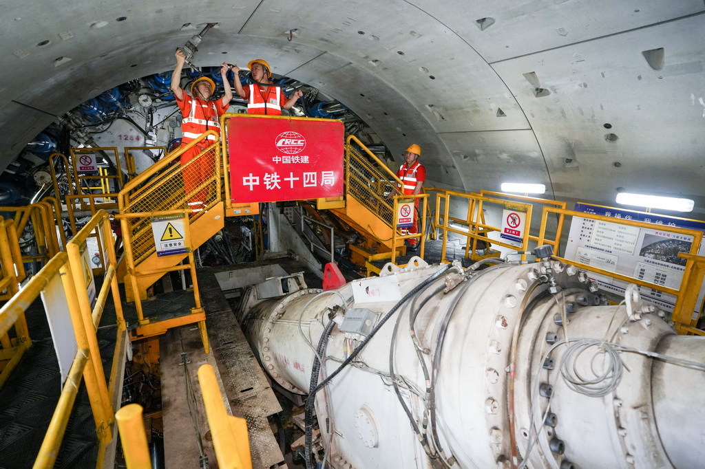 寧蕪鐵路擴能改造工程施工穩步推進