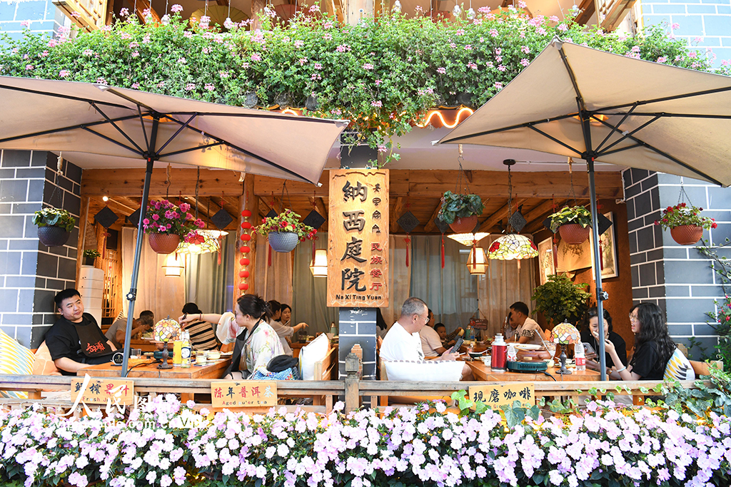 云南麗江：古城游人如織【2】