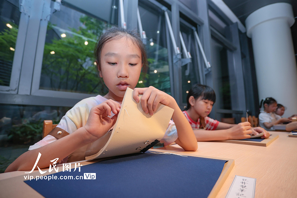 四川遂寧:暑期研學 體驗古籍修復【5】