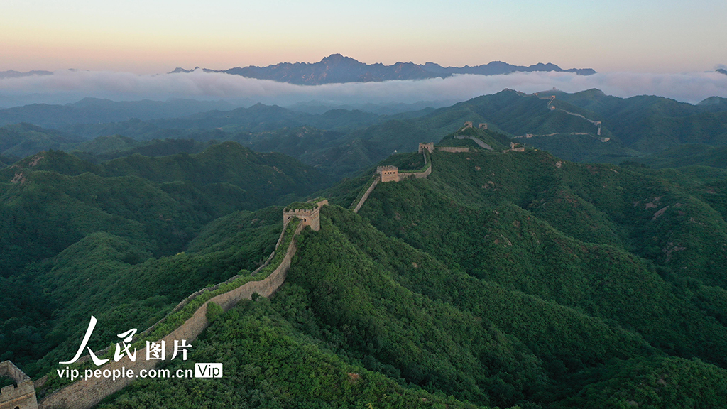 河北灤平:雨后金山嶺長城美如畫卷【4】