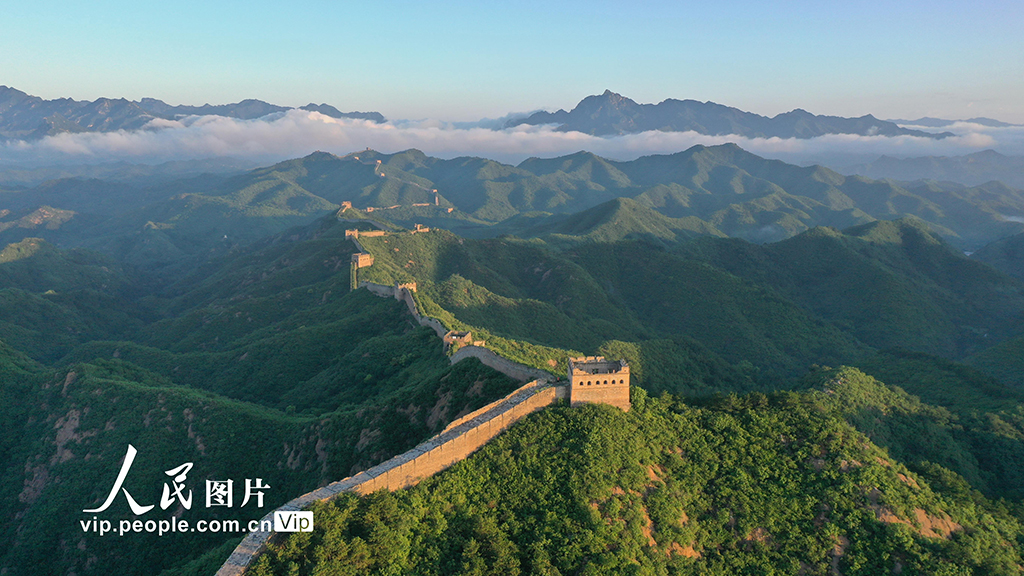 河北灤平:雨后金山嶺長城美如畫卷【2】