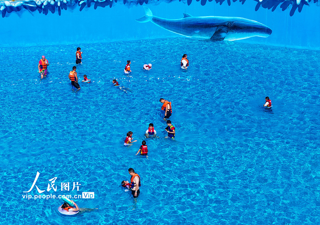 安徽黃山:親水逐浪享清涼【3】