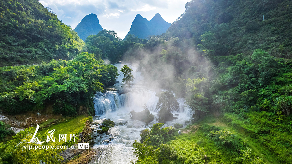廣西靖西：二郎瀑布景色壯觀【4】