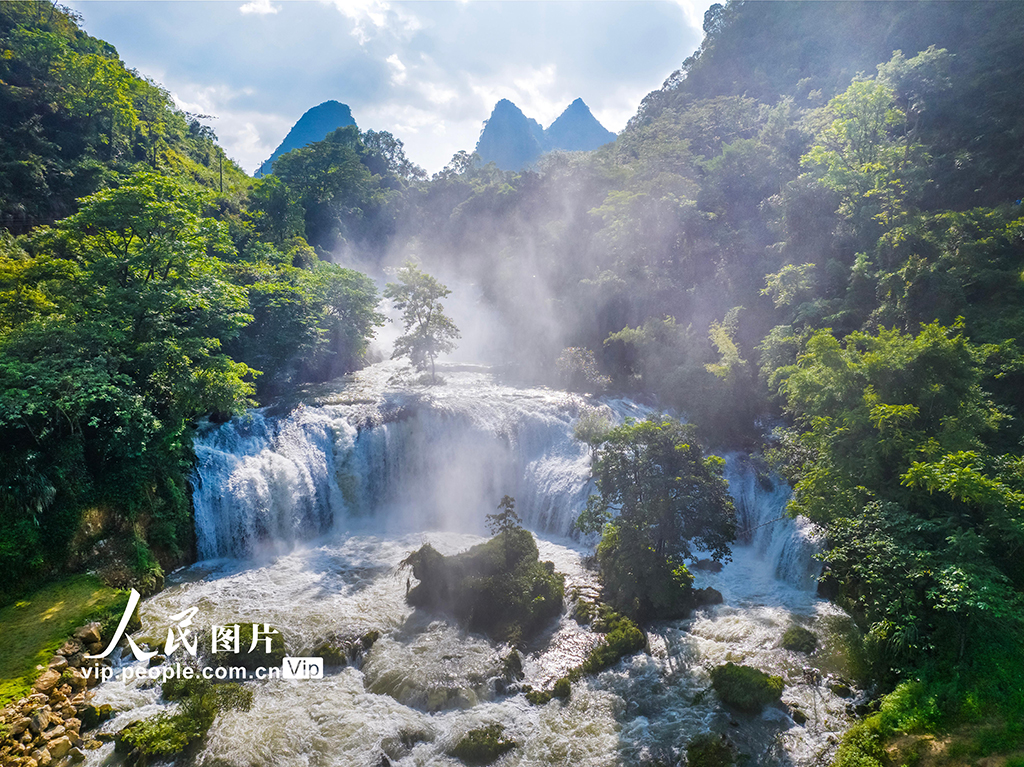 廣西靖西：二郎瀑布景色壯觀【3】