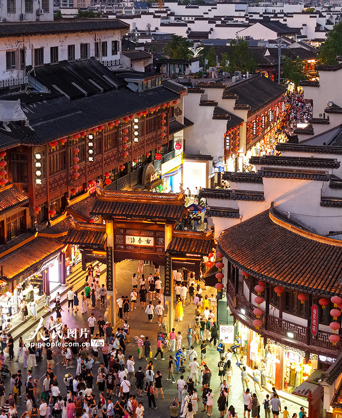 江蘇南京：夫子廟游人如織【2】