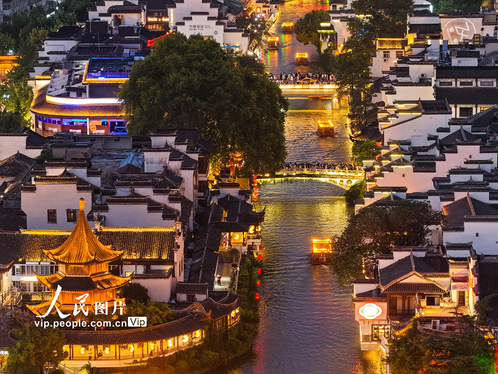 江蘇南京：夫子廟游人如織【5】