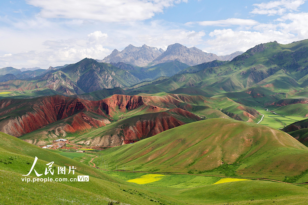 青海祁連:卓爾山風景壯美【3】