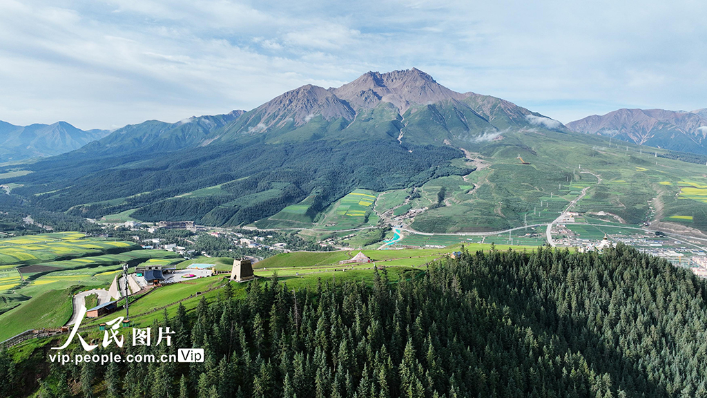 青海祁連:卓爾山風景壯美【6】