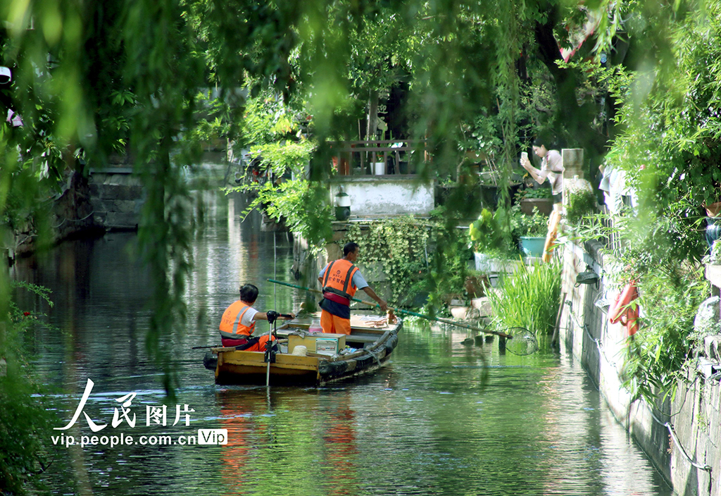 江蘇蘇州:河道清潔【2】