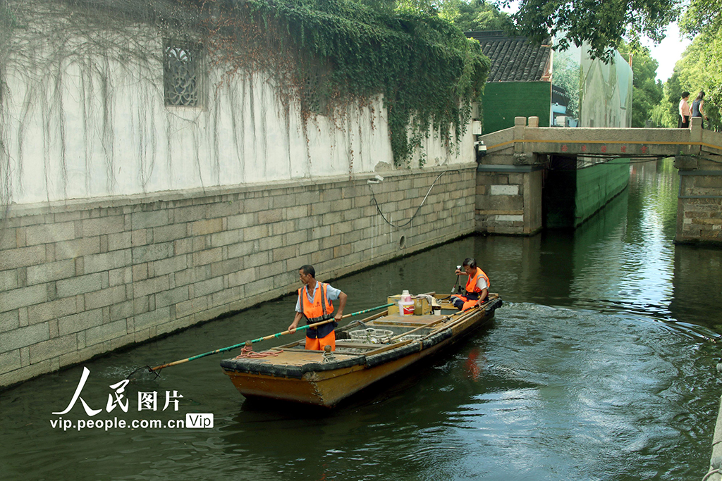 江蘇蘇州：河道清潔【4】