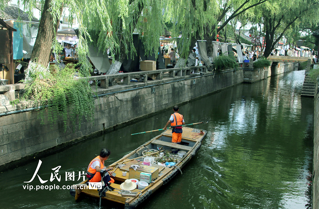 江蘇蘇州：河道清潔【5】