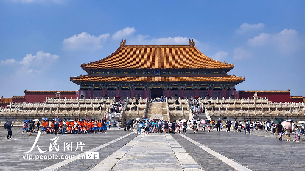 北京故宮博物院迎來暑期客流高峰【2】
