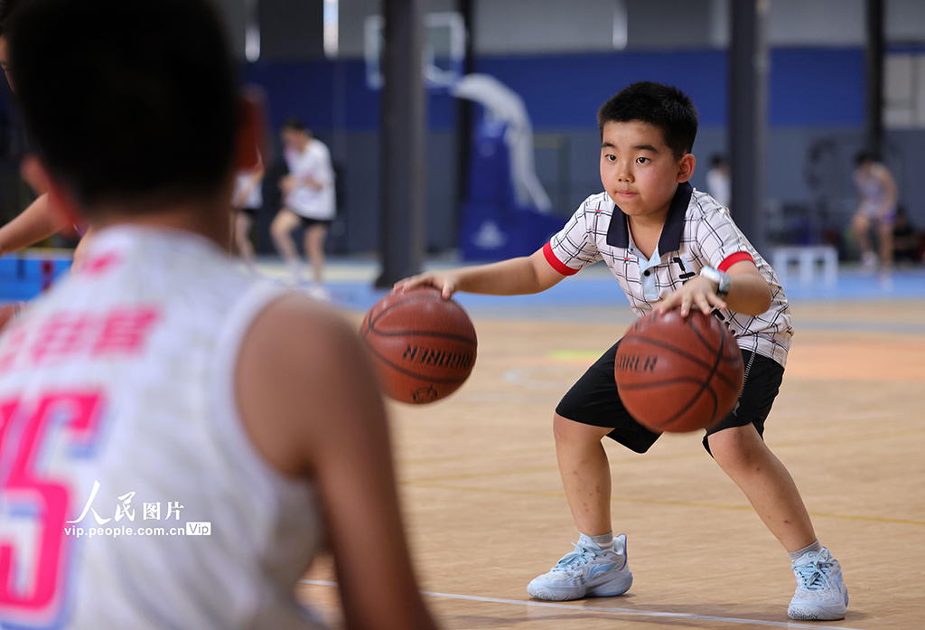 河北廣宗:暑期勤練技 運動強體魄【4】