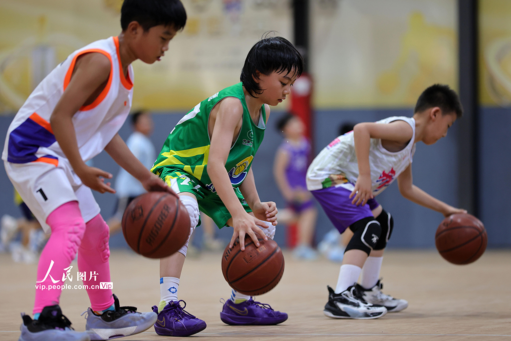 河北廣宗:暑期勤練技 運動強體魄【2】