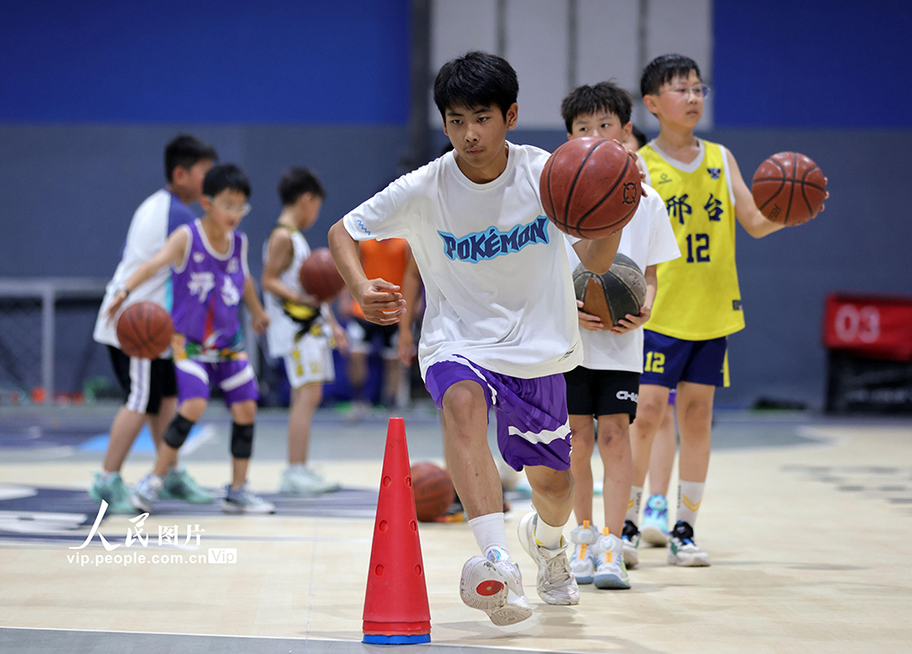 河北廣宗:暑期勤練技 運動強體魄【5】