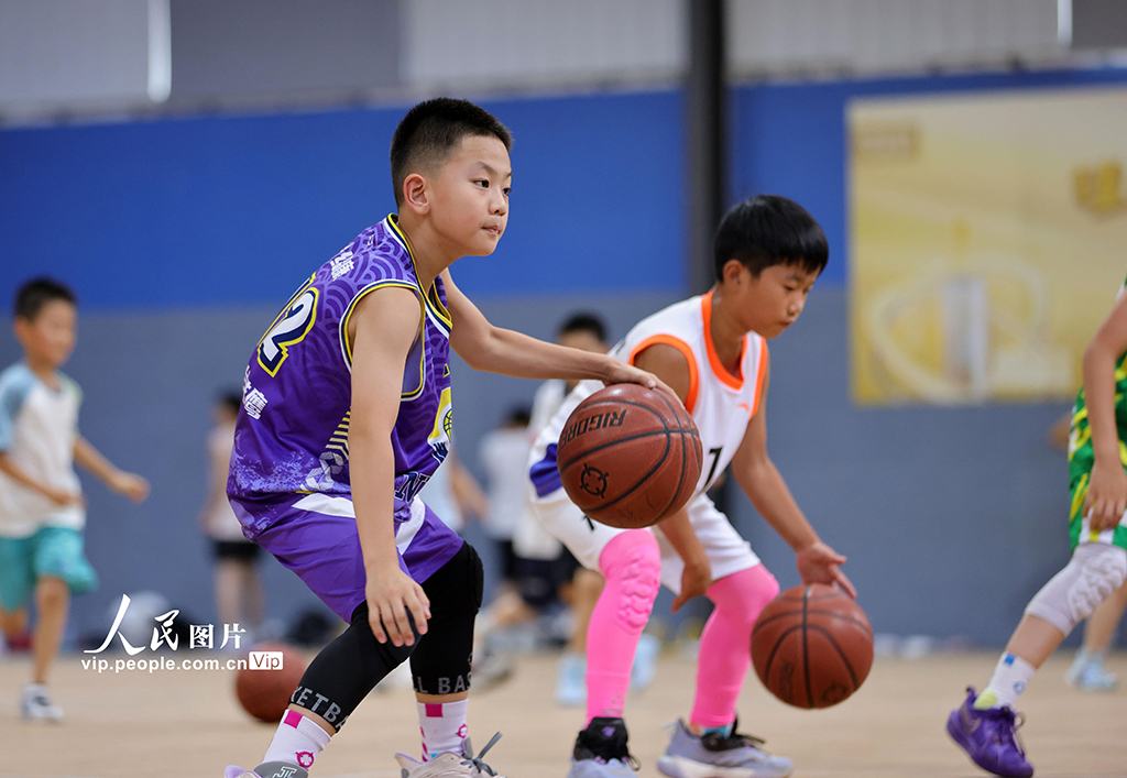 河北廣宗:暑期勤練技 運動強體魄【6】