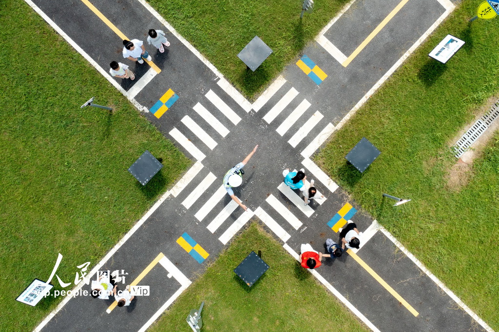 浙江長興:萌娃學習交通安全知識【2】