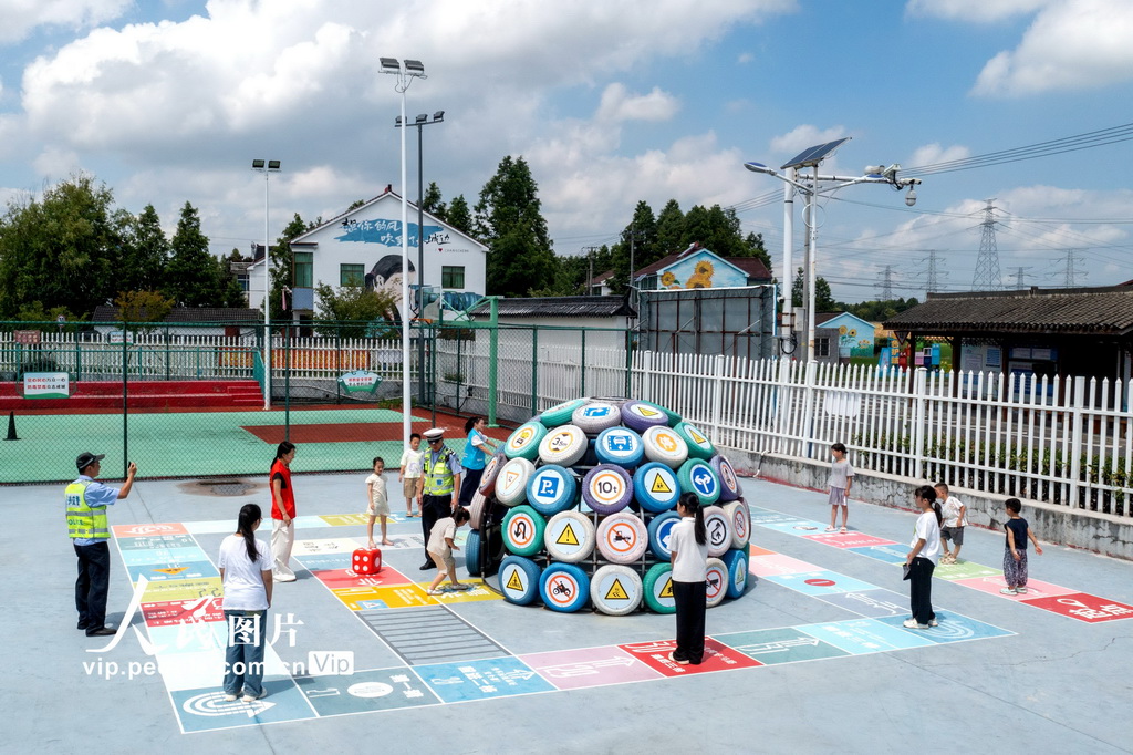 浙江長興:萌娃學習交通安全知識【3】