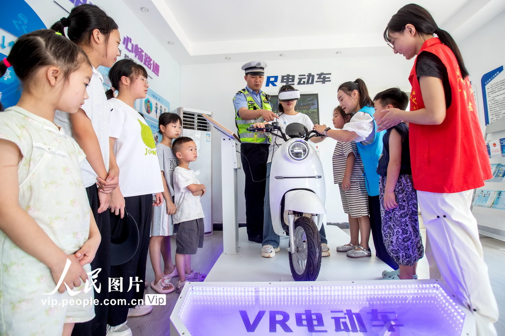 浙江長興:萌娃學習交通安全知識【5】