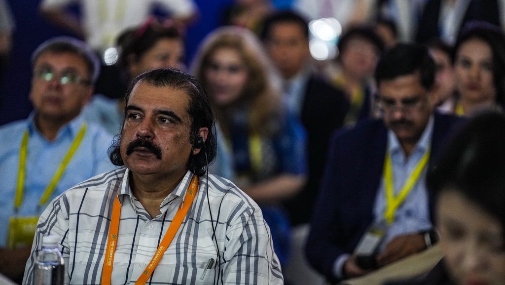 7月26日，參會代表出席2025中國—東盟教育交流周開幕式。