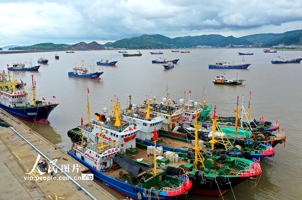 浙江玉環：漁民備捕迎開?！?】