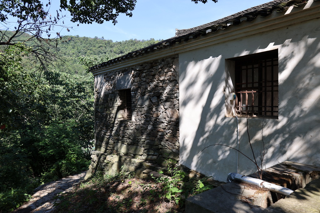 這是位于湖北省孝感市大悟縣白果樹灣村的新四軍第五師國際招待所（7月21日攝）。新華社記者 朱唯希 攝