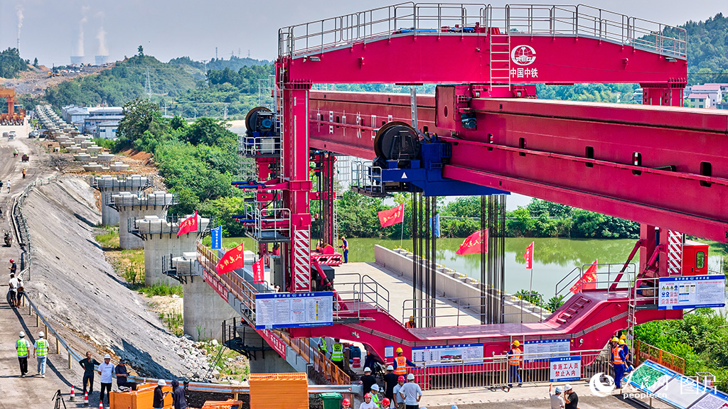 邵永鐵路邵陽段進入線上施工階段【3】