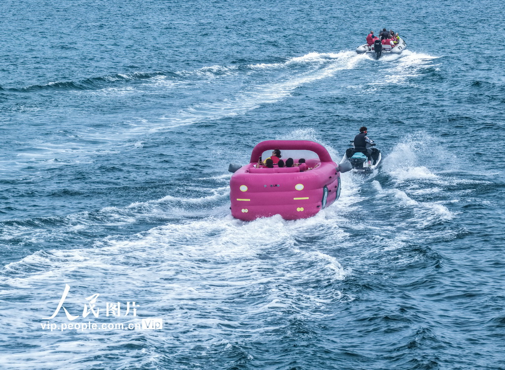 山東榮成:體驗水上運動 暢享夏日清涼【3】